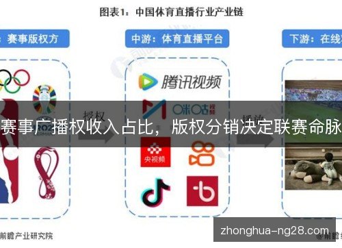 赛事广播权收入占比，版权分销决定联赛命脉
